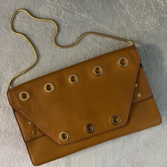 MILLY Clutch/Shoulder Bag with Matching Wallet - Picture 3 of 12